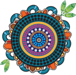 An Indigenous Australian artwork designed to represent The Benevolent Societys commitment to reconciliation.